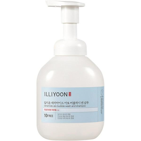 

Illiyun Ceramine Ato Bubble Wash & Shampoo, 400 мл, 1 корейская косметика