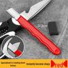 Knife and Blade Sharpener for Knives, Scissors, Shears & Kitchen Tools - Fast, Efficient, Multifunctional Stone Device