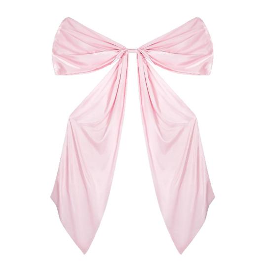 Extra Large Wedding Bow Decor for Arch Wall Door Windows Big Pink Satin Ribbon Bow Decoration for Wedding Bridal Shower Birthday Bachelorette