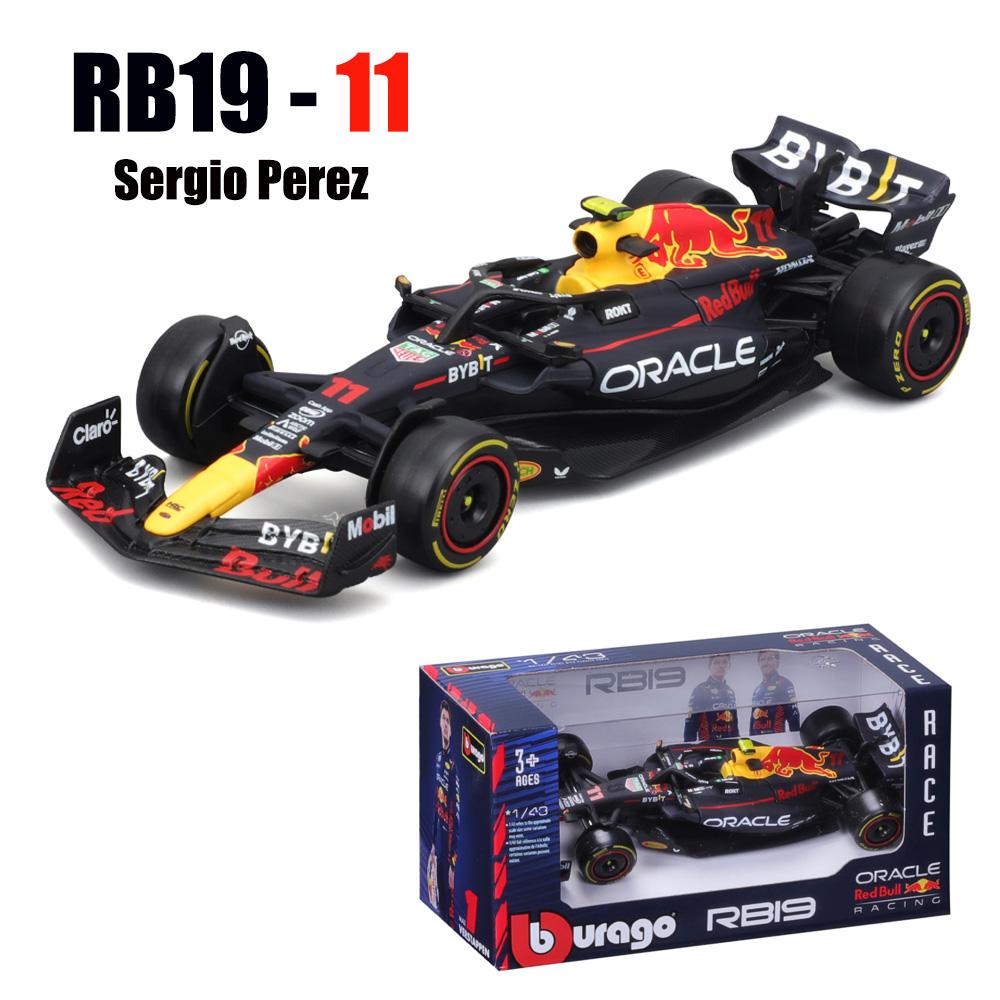 ABBZ1 Bburago 1:43 F1 Red Bull Rb20 2024 Hardcover #1 Max Verstappen #11 Perez Alloy Formula 1 Racing Die-Cast Model Gift