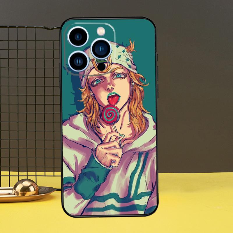 

Чехол для телефона Jolyne Kujo Johnny Joestar Jojo для iPhone 12 13 Mini 11 14 Pro Max X XS XR Max 7 8 Plus SE, мягкий чехол Fundas iPhone 14Pro MAX