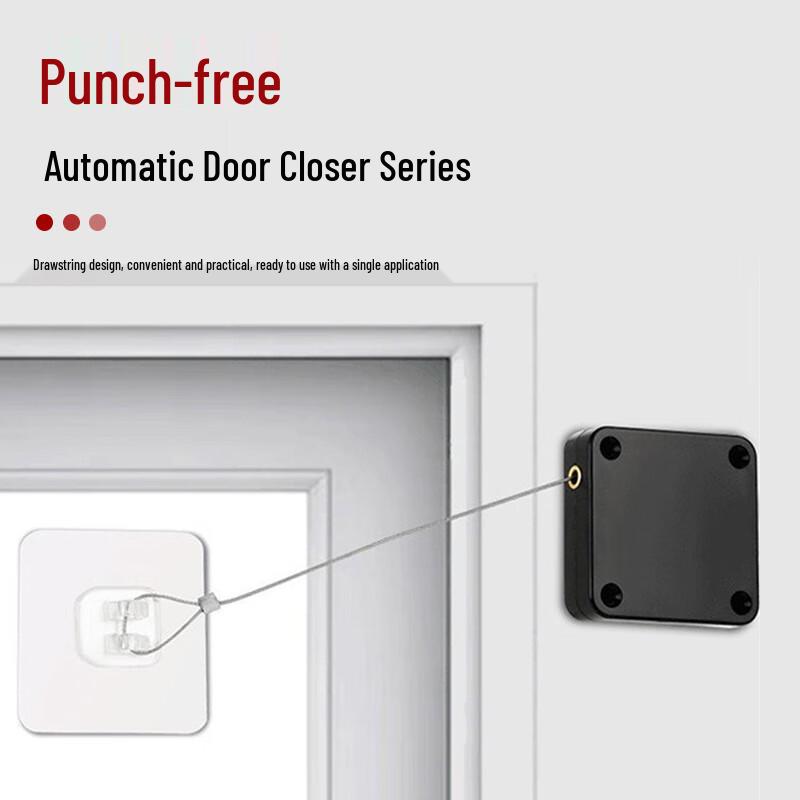 Guigu Punch-Free Rope Door Closer