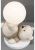 Modern minimalist decorative table lamp with a bear