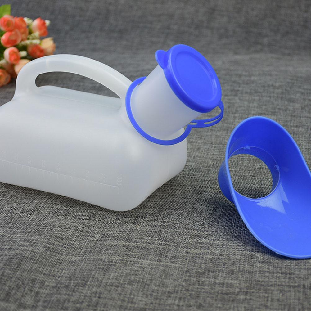 1000ML Unisex Urinal Urine Bottles Toliet Pee Bottle Durable Portable Urinal Toilet Bottle