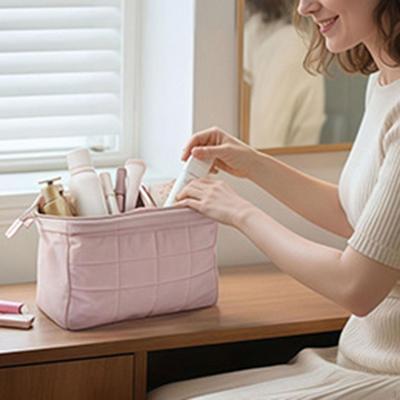 Makeup Bag Cosmetic Toiletry Travel Essential Multifunctional Storage Organizer Large Capacity
