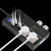 Falownik samochodowy o mocy szczytowej 500 W DC 12 V 24 V na AC 220 V 4 USB Modyfikowany przetwornik sinusoidalny z przełącznikiem ON/OFF Wyświetlacz cyfrowy