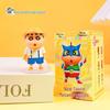 Genuine Crayon Shin-chan Kung Fu Keychain Backpack Pendant Anime Doll