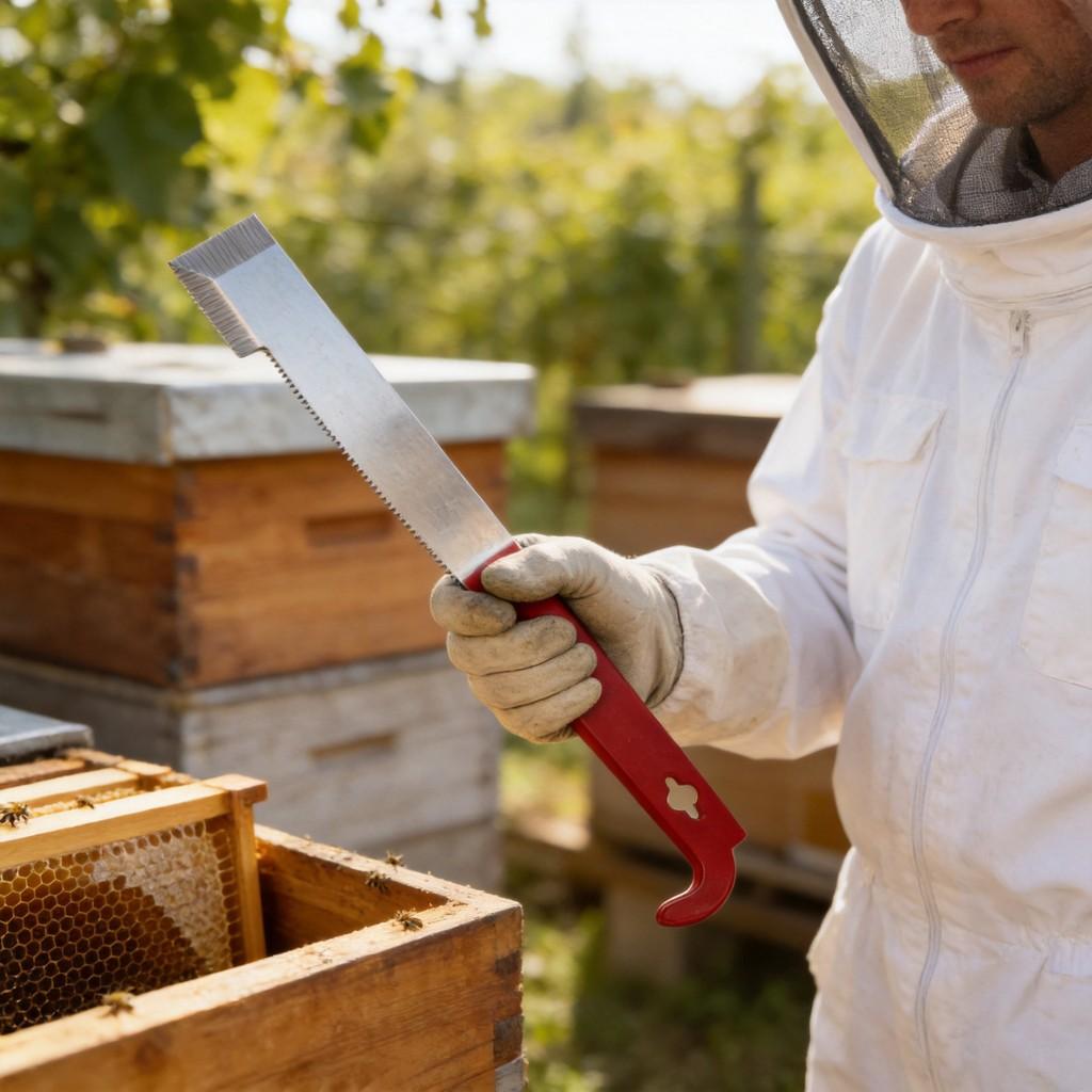 Beekeeper Stainless Steel Hive Tool With Flat Scraper And Pry Bar For Honey Harvesting