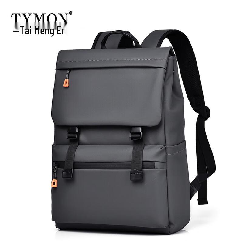 Tymon Water-Resistant Laptop Backpack with USB Charging