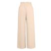 Women's Casual Fashion Colour Cotton Linen Casual Pants Wide Leg Trousers Sweatpants With Pockets