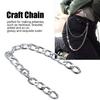 Aluminum Curb Chains 32.8 Feet Elegant     Handcraft Metal Craft Chain for Advertising Board Handbag Jewelry