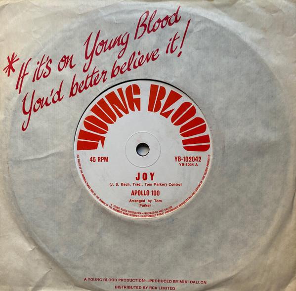 

7inch Record APOLLO 100 - Joy YB102042 Young Blood 1972 Australia Pop Used