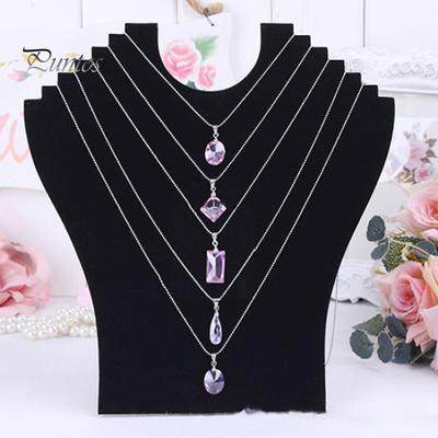 Ketting Buste Sieraden Hanger Ketting Displayhouder Hals Fluweel Standaard Ezel