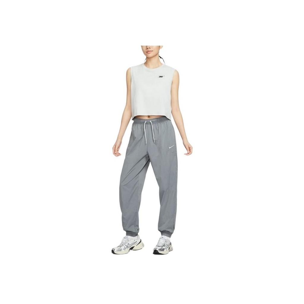 New Nike Knitted Sweatpants Women's Gray IH0827-091