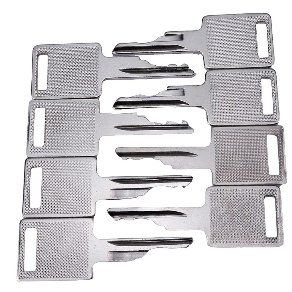 FridayParts 8 Pcs Ignition Key for Bobcat A300 T110 T320 T450 T550 T630 T750 T870 Skid Steer Loader