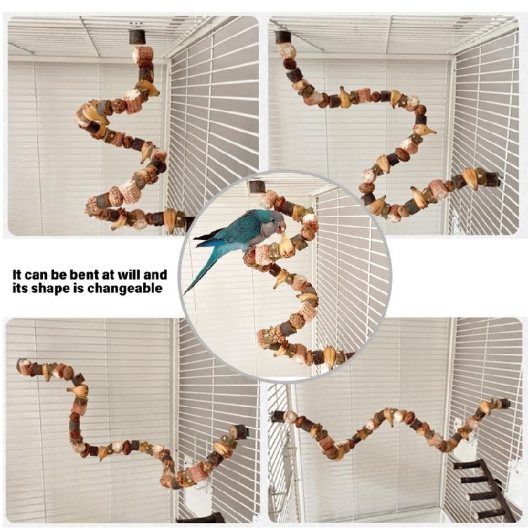 Small Animal Chewing Toy Corncob Wood Blocks Pet Grinding Teeth Toy