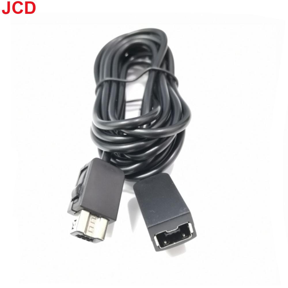 JCD 1pcs 1.8M 3M Extension Cable Game Extender Cord For SNES Classic Mini Controller For NES Wii Controller Black