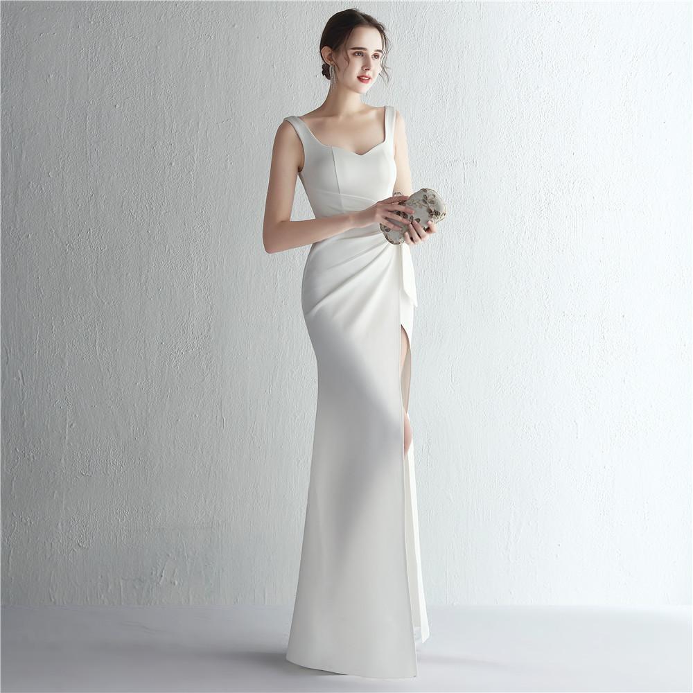 Party Long Slim Fishtail Skirt Wedding Dress Evening Dresses