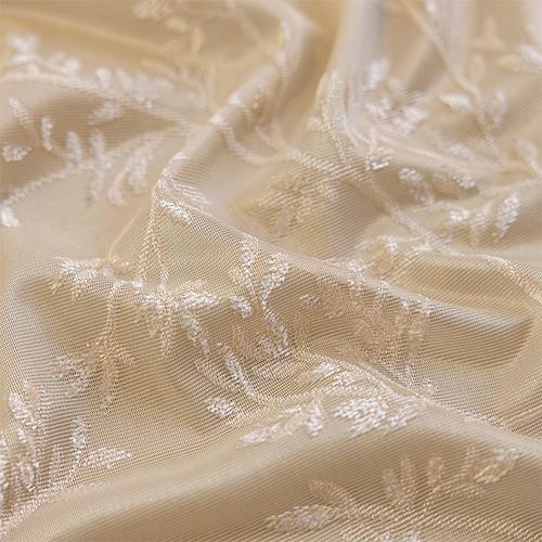 1PC NAPEARL Modern Luxury Dreamy Embossed Jacquard Curtain Translucent Sheer Curtain for Living Room Bedroom Balcony Window Home Decor