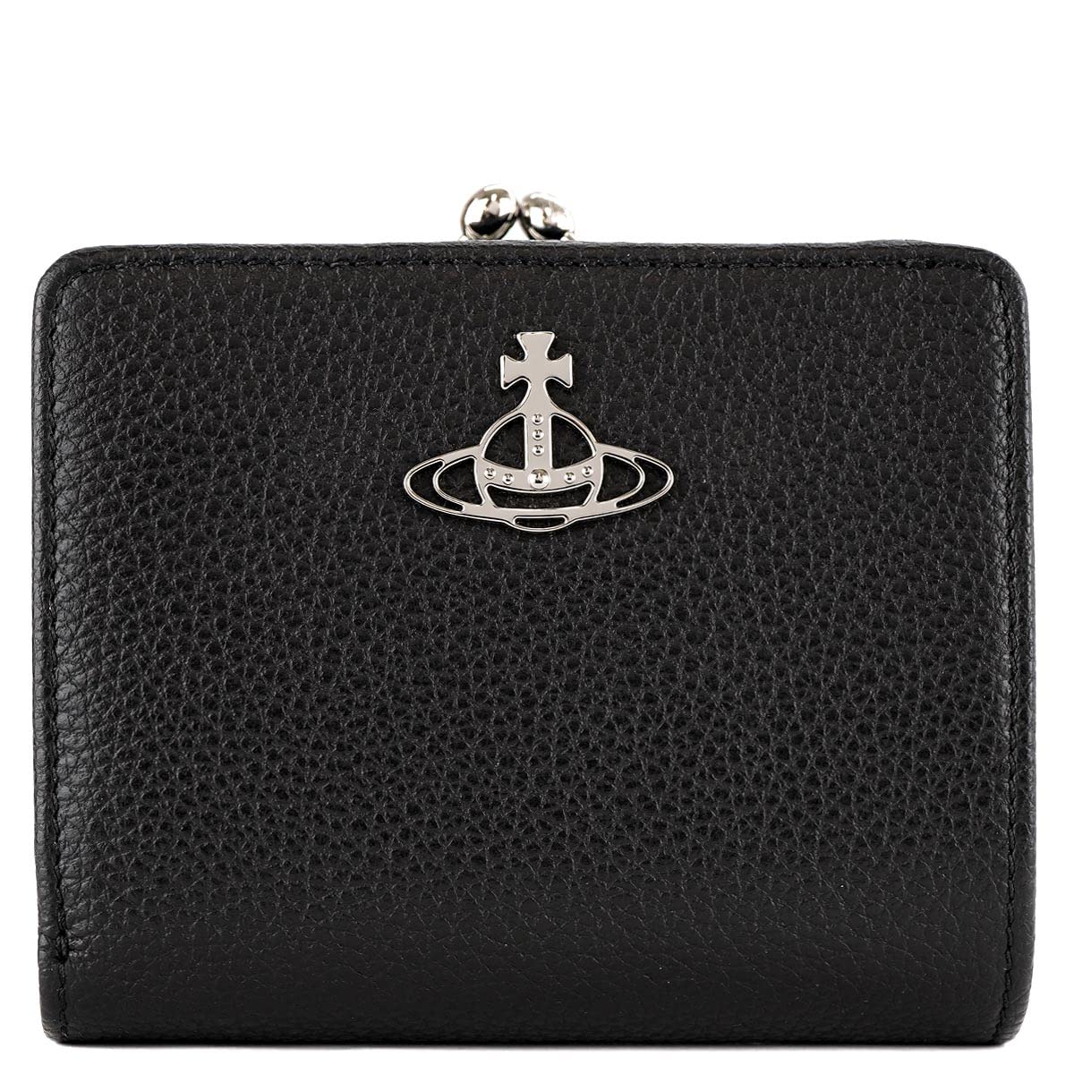 

Кошелек двойного сложения 51010020 L001J GRAIN LEATHER WALLET FR PKT Clasp N401LA BLACK Черный [Vivienne Westwood] Женский [Товар]