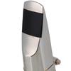 Yibuy Tenor Saxophone Brass Mouthpiece Cap Ligature Silver Plated 11cm #7