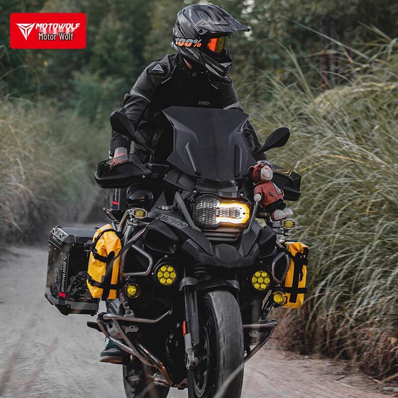 MOTOWOLF Wasserdichte Schnellverschluss-Sturzbügeltasche für Motorräder