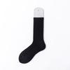 Breathable Organic Bamboo Cotton Socks Manufacturers Compression Sports Terry Socks  Solid Pure Black Seamless Socks