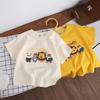 Kids Summer Clothes Baby Boys Girls Cute Cartoon 3D Lion Little Bear Doll T-shirt Kawaii Cotton Boys Clothes Top Casual