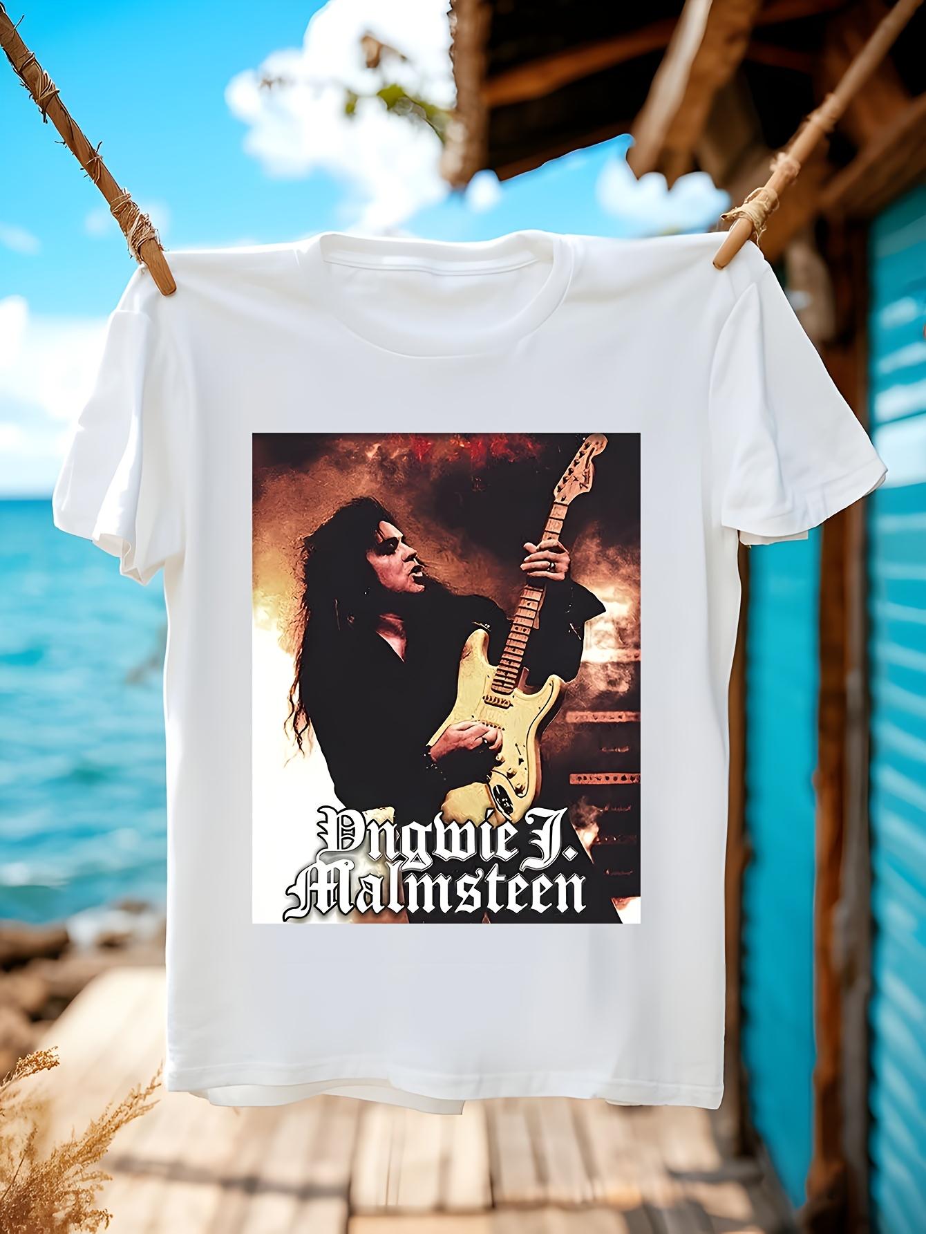 Yngwie Malmsteen Officiallike Graphic Tee Heavy Metal Shi... XL