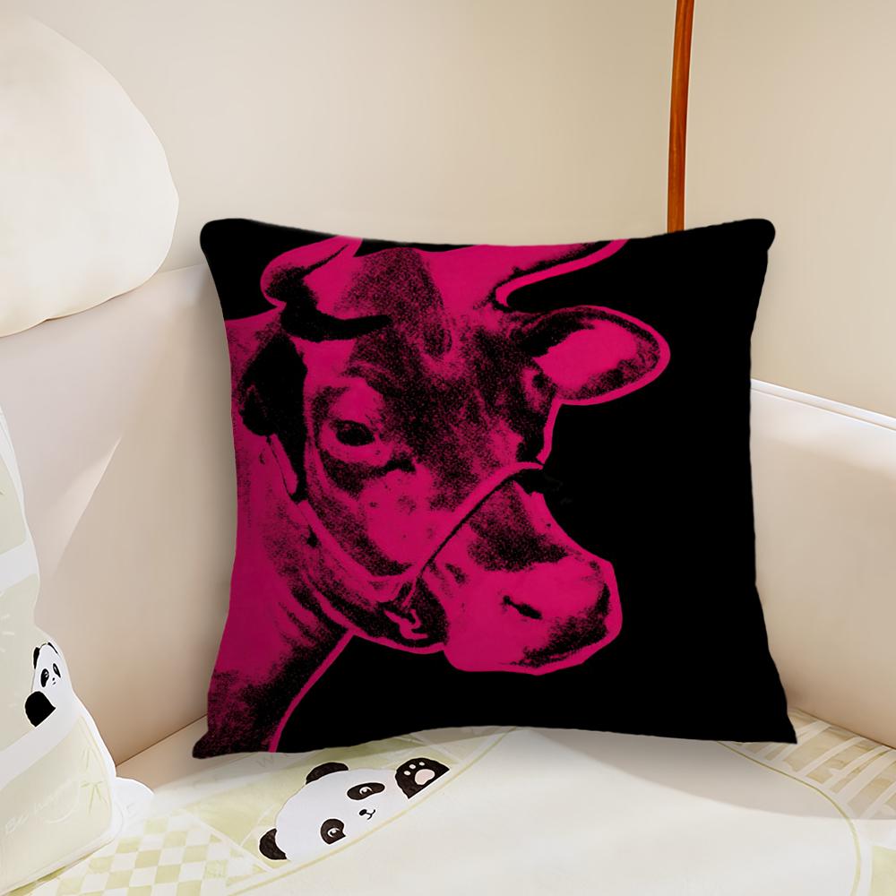 

A-Andy W-Warhol Art Pillow Case Living Room Sofa Cushion Cover Suitable For Home Bedroom Room Decoration 30cm x 30cm