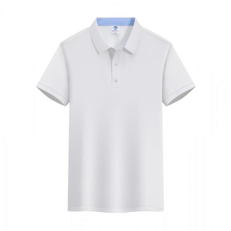 Unisex Cotton Blend Breathable Polo T-Shirt L