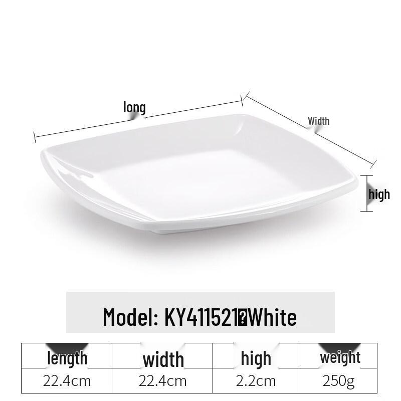 

Melamine Boat-Shaped Deep Dinner Plate