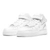 Nike Air Force 1 Mid LE GS Triple White Kids joggesko DH2933-111