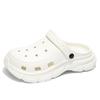 Couple EVA Clog Sandals Lightweight Hollow Beach Garden Shoes Non Slip Summer Slippers Men Women Sizes 36-45 Daily Wear Summer