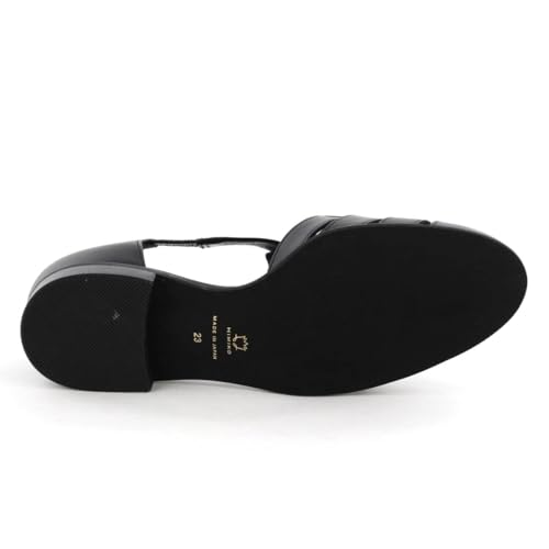 HIMIKO/Himiko/T-Strap Gurkha Shoes/651502 Black 240