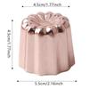 4Pcs Non-stick Cannele Mold Mini Cupcake Mould Bakeware Canele Cake Mould  Custard