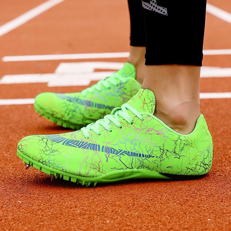 

Спортивные кроссовки для бега учащихся средних школ 8 гвоздей кроссовки для спринта и легкой атлетики бег на средние и длинные дистанции фабрика кроссовок для гвоздей 35 зелёный