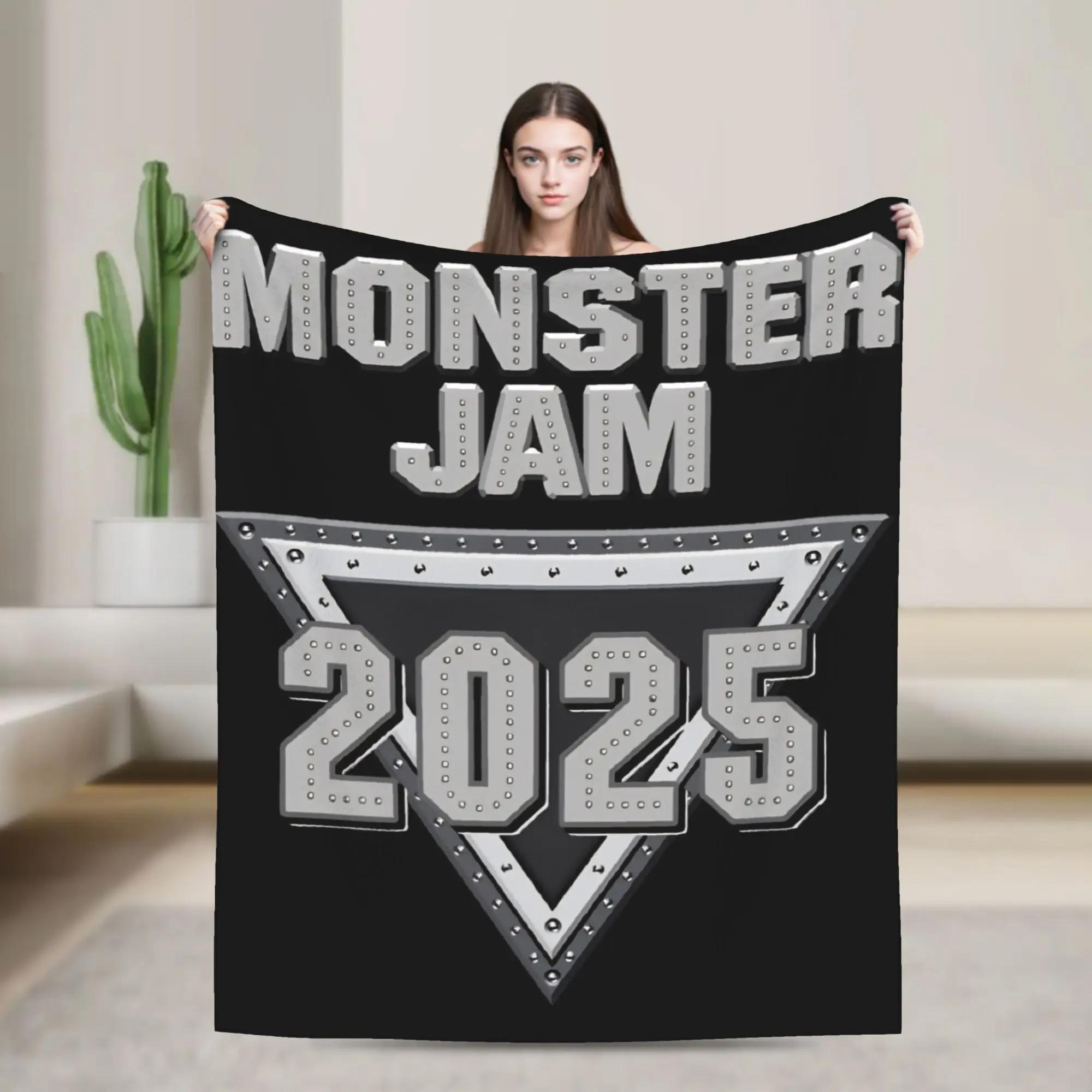 Плед Monster Jam Grave Digger Теплый Мягкий Постельное Белье Пледы для Зимы Детский Диван Кровать Новинка Покрывало 40x50in