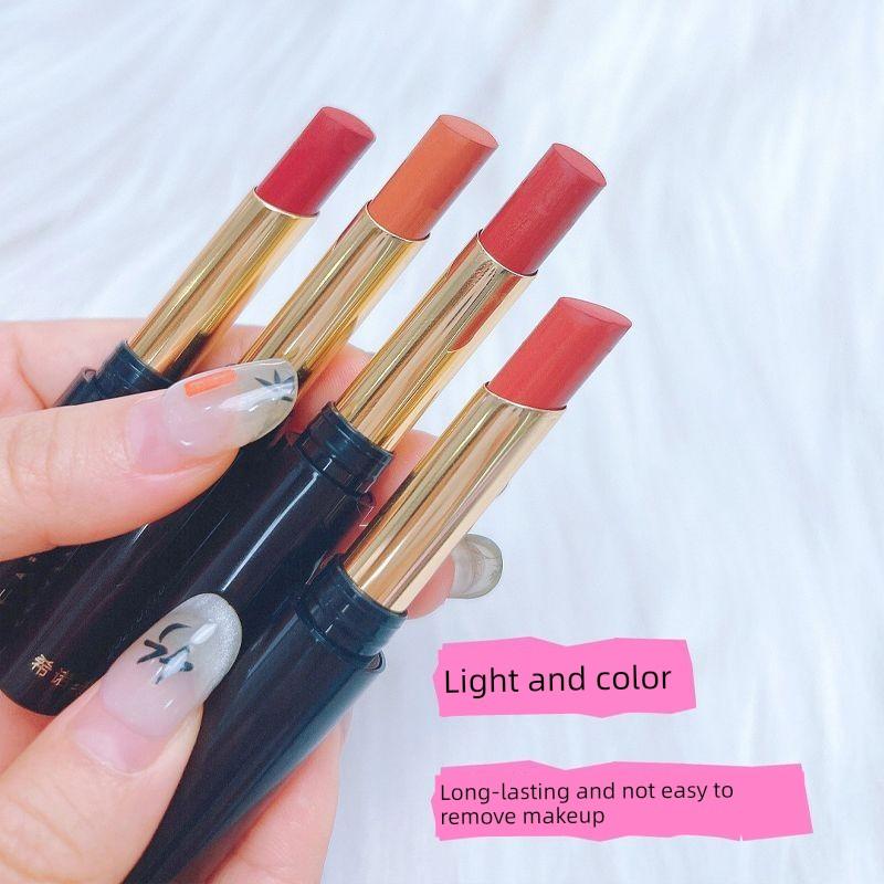 Greenleaf Xino Silk Soft Mist Long-Lasting Lipstick, Genuine Product, Moisturizing, Non-Fading, Waterproof, and Not Easy to Transfer