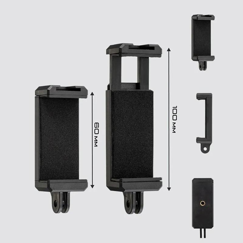 Kopfmontierter Handyhalter First-Person Video Live Stirnband Körperhalterung Für Handy Smartphones Action-Kamera