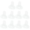 10pcs Calf Milk Nipple Soft Silicone Livestock Pacifier Feeding Equipment Accessory for Orphaned