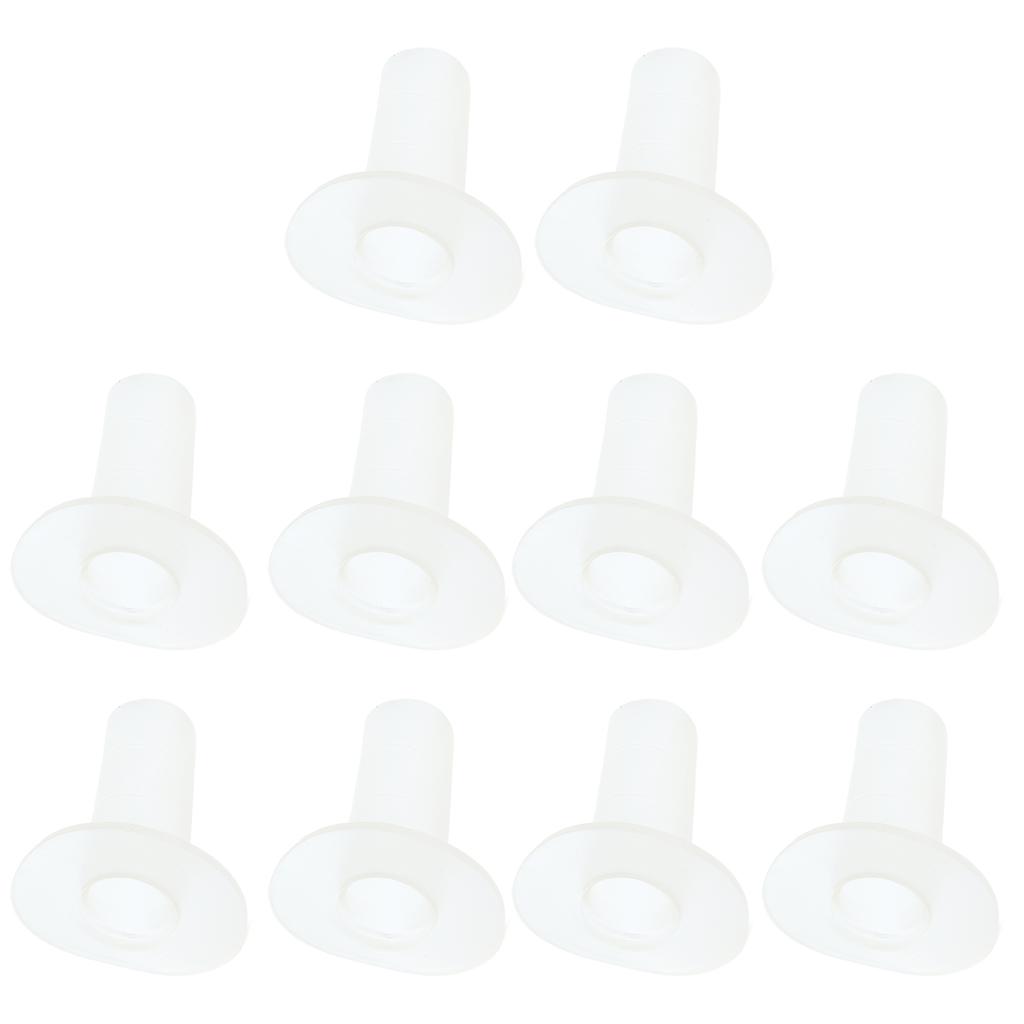 10pcs Calf Milk Nipple Soft Silicone Livestock Pacifier Feeding Equipment Accessory for Orphaned