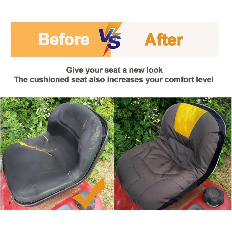 Heavy Duty Durable Lawn Mower Seat Cover Oxford Cloth Non Slip Anti Scratch Waterproof Forklifts Garden Construction Tools