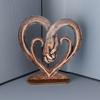 Heart Hands Ornament Wooden Flat Love Hands Desktop Ornament Heart Hand Aesthetic Decoration Home Desk Decoration