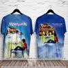 Rock Marillion Band 3D Print T-Shirt Men Women Fashion Casual Short Sleeve Tshirt Kids Tops Tees Boys T-Shirt Hip Hop Clothing