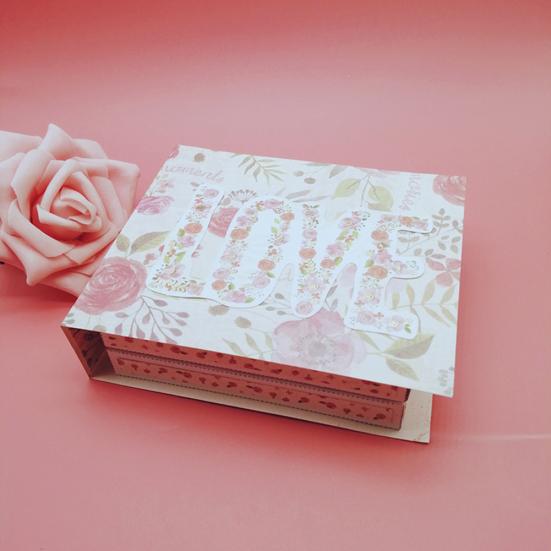קופסת קרטון מתכת חיתוך מת DIY Scrapbook נייר כרטיסי יצירה סטנסיל תבנית
