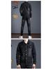 Men's Slim Fit Denim Suit - New Korean Style Jacket & Pants Set for Spring/Autumn