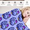 Blue Chicken Stardew Valley Throw Blanket Blanket For Decorative Sofa Nap Blanket Flannels Blanket