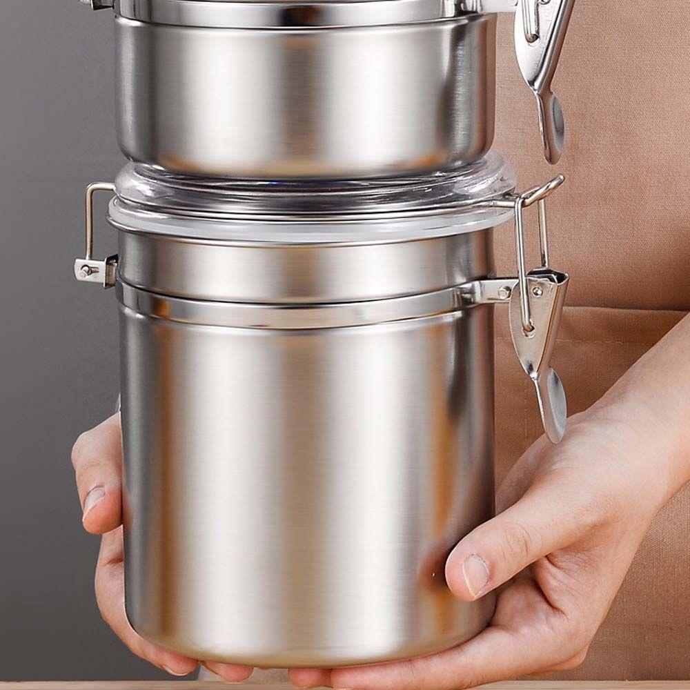 Powder Kitchen Tool Dry Good Sugar Jar Sealed Can Coffee Container Storage Bottle Fresh Storage Box