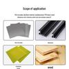 Triangular Handle Titanium Plated Spiral Flute Step Drill Bit, 4-32mm Multi-Purpose Pagoda Drill Bit